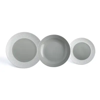 18-delni set krožnikov Adelaide / porcelan