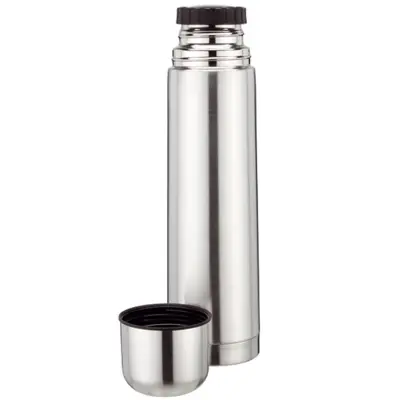Termo steklenica z navojem 1l / inox, pvc