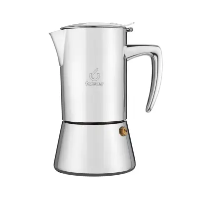 Kafetiera Miss Diamond / za 4 skodelic / inox / indukcija