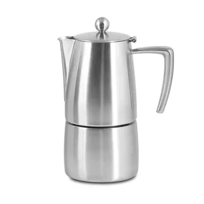Slancio kafetiera espresso satinirana / za 6 skodelic / inox / indukcija