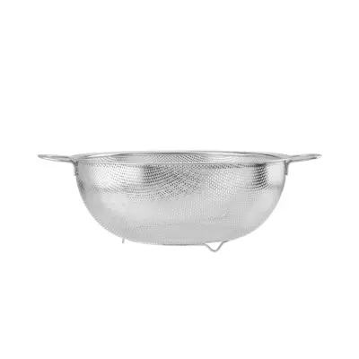 Cedilo z dvema ročajema 25,5 cm / inox