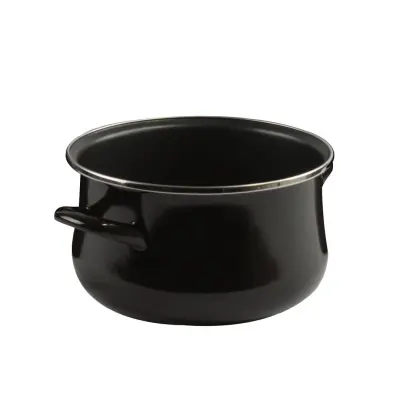 Magefesa lonec Black 20cm / dvojni ročaj / indukcija / emajl