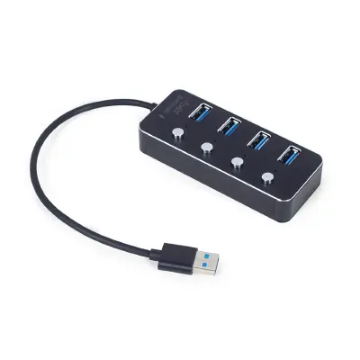 USB razdelilnik s stikalom 4-vrata UHB-U3P4P-01