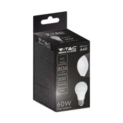V-TAC 8.5W E27 3000K VT-2099 LED SIJKALKA