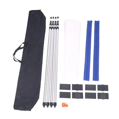 ZIP Protiprašna zaščitna stena 4x10m za zaščito pred prahom