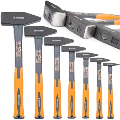 Set 7 ključavničarskih kladiv do 2KG – ročaj steklena vlakna