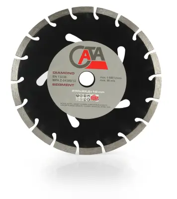 Diamantna segmentna rezalna plošča 230mm CATA