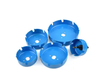 Set karbidnih kronskih žag za mavčne plošče in les 64-127mm