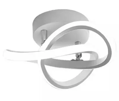 Moderna stropna nadometna LED svetilka 24W bela 26cm