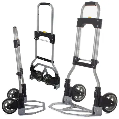 Alu lahek zložljiv transportni voziček do 50kg