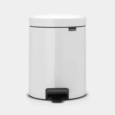 BRABANTIA koš za smeti 5L bel