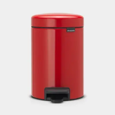 BRABANTIA koš za smeti 3L rdeč