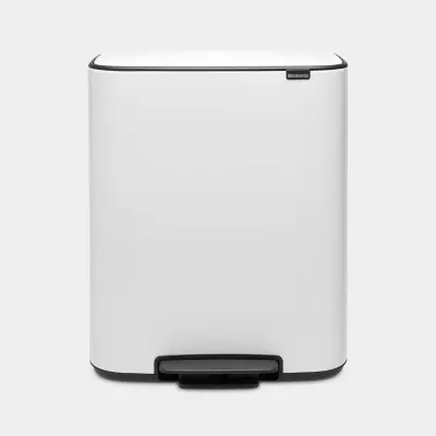 Brabantia koš na pedal 2X30L bel 211447