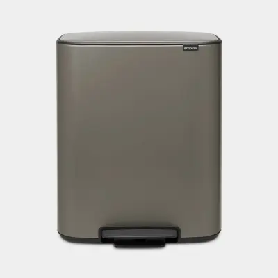 Brabantia koš na pedal 2X30L platina 211546