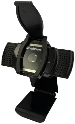 Verbatim  AWC-01  Full HD spletna kamera  2560 x 1440 Pixel\, 1920 x 1080 Pixel  nosilec s sponko\, stojalo