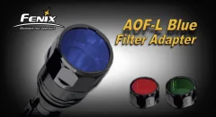 Modri filter Fenix AOF-S AOF-S za Fenix PD12\, Fenix PD35\, Fenix UC40