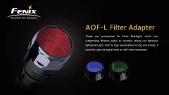 Rdeči filter Fenix AOF-L AOF-L za Fenix E40\, Fenix E50\, Fenix TK22\, Fenix RC15\, Fenix LD41