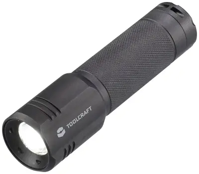 TOOLCRAFT  SMD LED žepna svetilka nastavljiva velikost točke baterijsko 600 lm  144 g