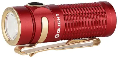 OLight Baton 3 Red LED žepna svetilka  akumulatorsko 1200 lm 33 h 53 g