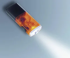 LED mini-žepna svetilka AccuLux Joker LED akumulatorska 36 g oranžna