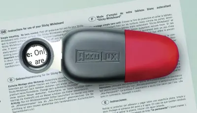 Nastavek z lupo AccuLux AccuLup za LED žepno svetilko AccuLux 2000 (kat. št. 376898) 405851