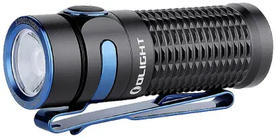 OLight Baton 3 Premium Black LED žepna svetilka  akumulatorsko 1200 lm 33 h 53 g
