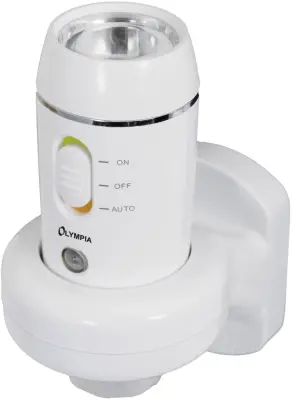 Olympia NL 300 led mini žepna svetilka z nočno funkcijo\, s funkcijo zasilne luči akumulatorsko  5 h 105 g