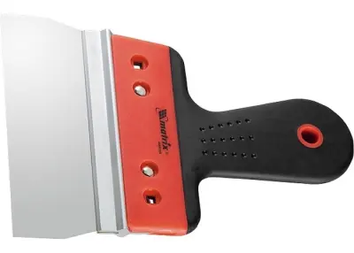 Široka inox gladilka za suhomontažo 350mm