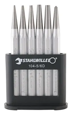 Stahlwille 104-5/6 D DURCHTREIBER-SATZ 96700601 komplet orodja