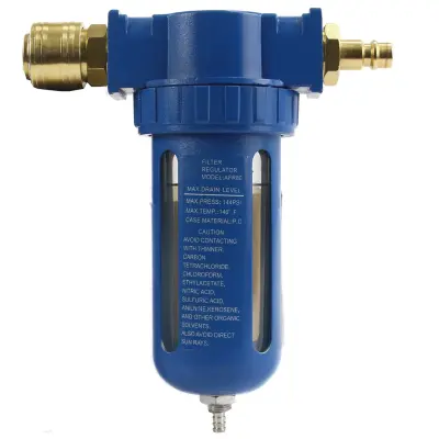 Pnevmatski razvlaževalni filter 1/2 + set hitrih spojk