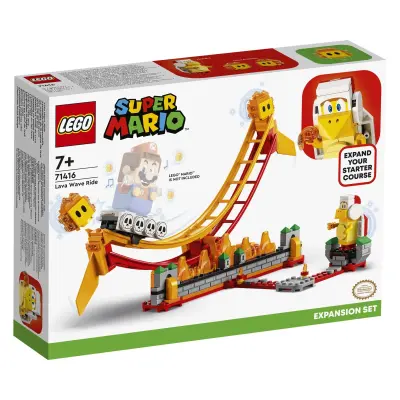LEGO Super Mario 71416 Razširitveni komplet Vožnja na valu lave