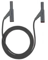 Varnostni merilni kabel [ 4 mm-vtič - 4 mm-vtič] 2 m črni Beha Amprobe 307122