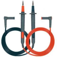 Varnostni merilni kabel-set [ merilna konica - 4 mm-vtič] 1 m črni\, rdeči Beha Amprobe 1307D