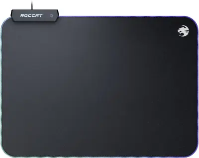 Roccat Sense AIMO osvetljena podloga za miško osvetljen črna (Š x V x G) 353 x 3.5 x 256 mm