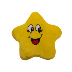 Plišasta zvezda rumena 24 cm