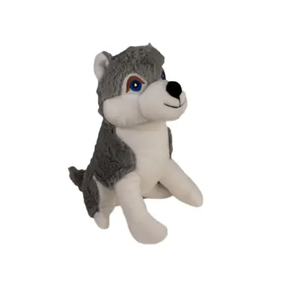 Plišasta igrača kuža Husky 28 cm