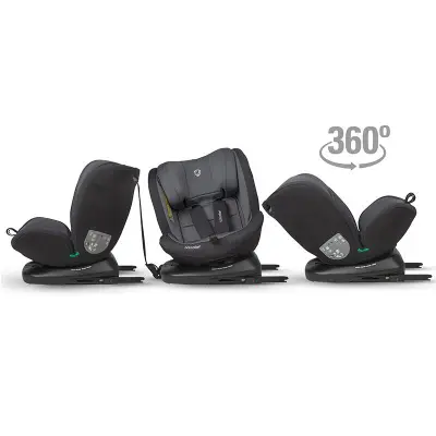 Otroški avtosedež iSize 40-150 cm Coccolle Mydo Diamond black