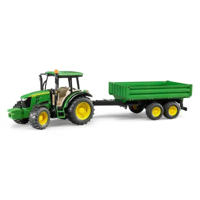 BRUDER John Deere traktor s prekucno prikolico