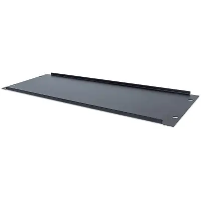 INTELLINET 19" 4U črn slepi panel