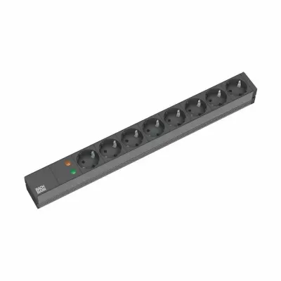 Bachmann razdelilec 8x220V rack ALU prenapetostna zaščita 2m 333.534