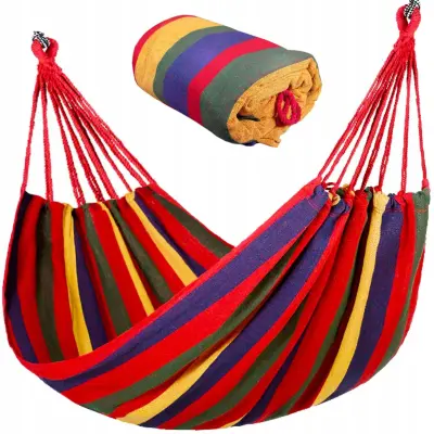 Enojna vrtna viseča mreža 80x200cm do 120kg