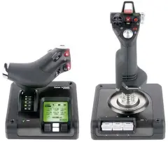 Logitech Gaming Saitek X52 Pro Flight simulator letenja- joystick USB  črna
