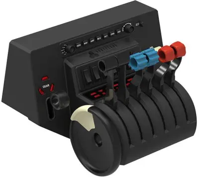 Aerosoft Honeycomb Bravo Throttle Quadrant simulator letenja- kontroler USB PC črna