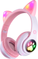 DEFENDER FreeMotion B585 brezžične slušalke, roze, LED