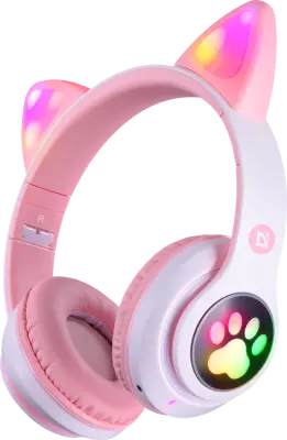 DEFENDER FreeMotion B585 brezžične slušalke, roze, LED