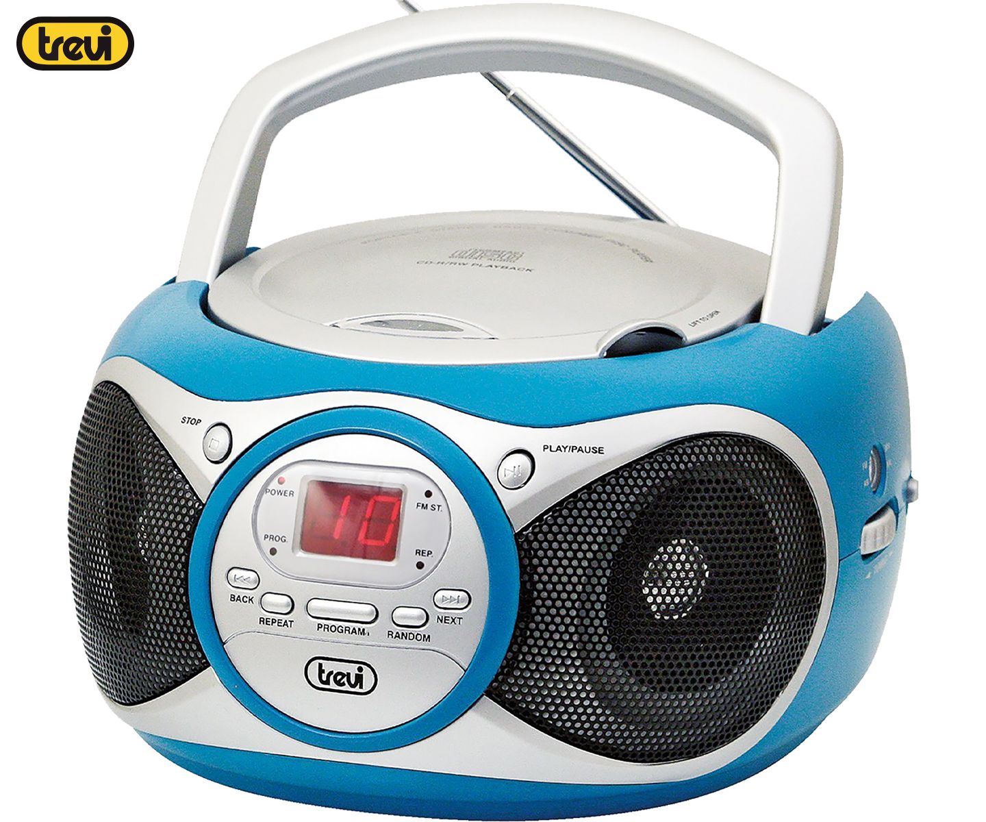 Lecteur CD Portable Trevi CD 512 Avec Radio Et AUX-in - Noir