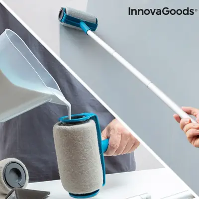 INNOVAGOODS Set polnljivih pleskarskih valjev proti kapljanju roll'n'paint innovagoods 5 kosov