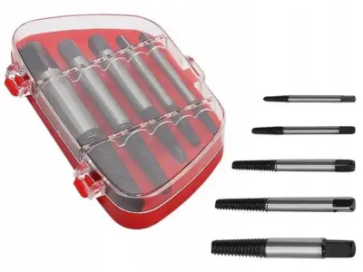 Svedri za odstranjevanje poškodovanih vijakov (5kom)