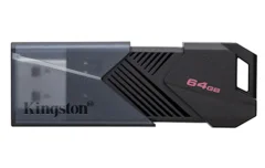 KINGSTON 64GB DT Exodia Onyx, 3.2 Gen1, drsni priključek USB disk črn