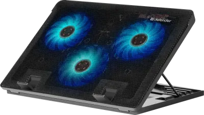 Defender NS-501 hladilno stojalo za prenosnik, 3x ventilator, 2x USB